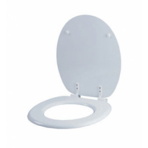 https://www.techni-contact.ovh/ressources/images/produits/merchandising/abattant-wc-mdf-laque-blanc-47149572-1.jpg - MDF laqué blanc - Charnières ajustables en plastique - Dimensions (LxPxH) : 440 x 375 x 40 mm