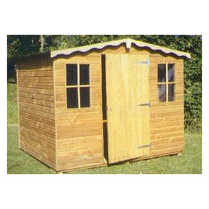 https://www.techni-contact.ovh/ressources/images/produits/merchandising/abri-de-jardin-en-bois-14985083-1.jpg - Surface au sol 3 m2 - Dimensions chalet (LxP) : 2.00 x 1.50 m