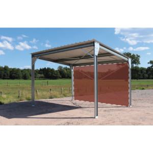 https://www.techni-contact.ovh/ressources/images/produits/merchandising/abri-de-voiture-monopente-en-kit-4x5x3-4m-1-bardage-long-pan-bas-81713527-1.jpg - Ce carport en acier galvanisé de 20 m² vous offre une belle surface de protection pour vos véhicules.