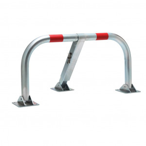 https://www.techni-contact.ovh/ressources/images/produits/merchandising/arceau-parking-manuel-en-acier-a-fermeture-automatique-33463421-1.jpg - Hauteur : 45 cm - Largeur : 98 cm - Acier galvanisé
