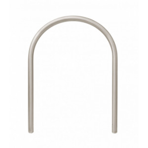https://www.techni-contact.ovh/ressources/images/produits/merchandising/arceau-velo-inox-16603789-1.jpg - Inox 304L ou 316L - Diamètre : 48 mm - Hauteur hors sol : 850 mm - Fixations : À sceller