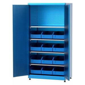 https://www.techni-contact.ovh/ressources/images/produits/merchandising/armoire-de-stockage-a-tablettes-reglables-10132363-1.jpg - 4 tablettes - Avec serrure à clefs