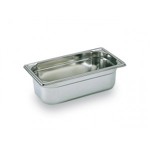 https://www.techni-contact.ovh/ressources/images/produits/merchandising/bac-gastronorme-plein-inox-gn-1-3-6002409-1.jpg - Capacité : de 0.75 à 7.80 L - Dimensions : L 325 x l 175 mm
