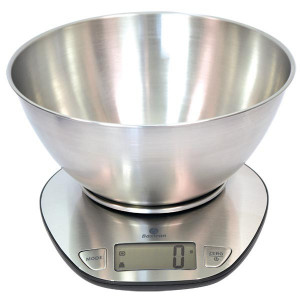 https://www.techni-contact.ovh/ressources/images/produits/merchandising/balance-de-cuisine-en-inox-41552293-1.jpg - Portée : 5 kg - Précision : 1 g - Dimensions du plateau : Ø 115 mm