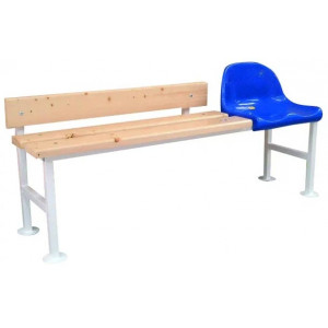 https://www.techni-contact.ovh/ressources/images/produits/merchandising/bancs-pour-joueurs-de-tennis-4409760-1.jpg - Assises 3 lames sapin - Structure : métallique poudrée blanche ou galvanisée à chaud - Longueur : 1,5 m - Avec coque PVC bleu