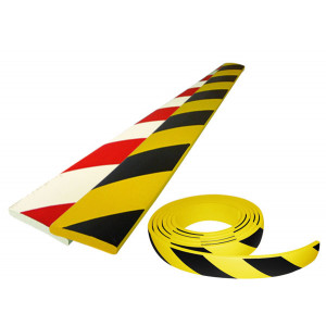 https://www.techni-contact.ovh/ressources/images/produits/merchandising/bande-de-protection-en-mousse-de-forme-droite-9265762-1.jpg - Longueurs : 5000 mm / 750 mm - Coloris : Rouge/blanc ou Jaune/noir
