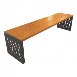 https://www.techni-contact.ovh/ressources/images/produits/merchandising/banquette-publique-acier-et-bois-1025366-1.jpg - Longueur : 1800 mm - Acier et bois ou tout acier - Sur platines