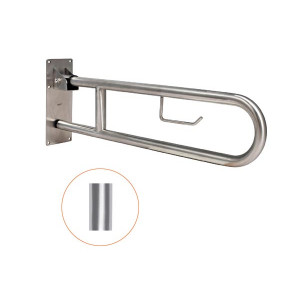https://www.techni-contact.ovh/ressources/images/produits/merchandising/barre-d-appui-relevable-en-inox-76177672-1.jpg - Inox - Diamètre tube Ø 32 mm - Longueur : 600 ou 800 mm