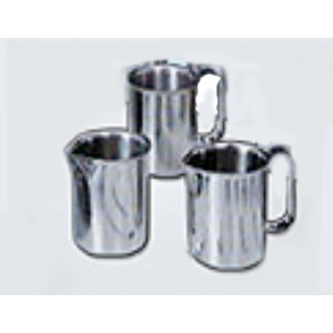 https://www.techni-contact.ovh/ressources/images/produits/merchandising/becher-de-laboratoire-11366121-1.jpg - Matière : Inox au molybdène -Capacité : 0.100 à 5 L - Dimensions :  Diam 50 x H 60 mm