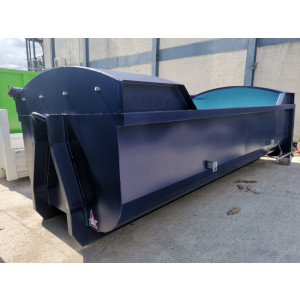 https://www.techni-contact.ovh/ressources/images/produits/merchandising/benne-amovible-etanche-demi-ronde-11472242-1.jpg - Caisson amovible classe 2, étanche pour les boues, modèle benne demi-ronde, avec becquets anti versement AV&AR et porte arrière étanche