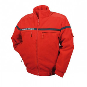 https://www.techni-contact.ovh/ressources/images/produits/merchandising/blouson-polaire-securite-incendie-10140911-1.jpg - Sécurité Incendie X3 - Renforts coudes et épaules