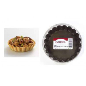 https://www.techni-contact.ovh/ressources/images/produits/merchandising/boite-de-6-tartelettes-rondes-cannelees-27916171-1.jpg - Fond fixe -Dimensions en cm : ( H x D ) : 1.8 x 10/8.5