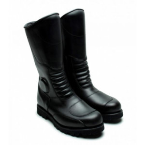 https://www.techni-contact.ovh/ressources/images/produits/merchandising/bottines-pour-motards-13912471-1.jpg - Pointures : du 35 au 37 - Cuir pleine fleur 2,2 mm/2,4 mm - Norme EN 13634 IPA IPS B