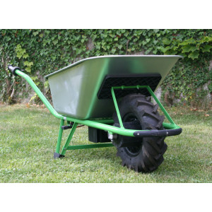https://www.techni-contact.ovh/ressources/images/produits/merchandising/brouette-electrique-100-litres-2166360-1.jpg - Charge maximum 120 kg - Puissance moteur 250 W
