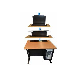 https://www.techni-contact.ovh/ressources/images/produits/merchandising/bureau-ecran-escamotable-11288334-1.jpg - Utilisation à la fois comme bureau et comme table informatique