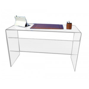 https://www.techni-contact.ovh/ressources/images/produits/merchandising/bureau-plexiglas-13046596-1.jpg - Plexiglas épais 1.5 cm - Longueur 118 cm - Profondeur 50 cm - Hauteur 73 cm