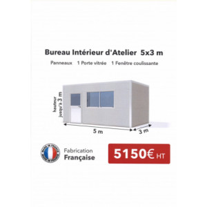 https://www.techni-contact.ovh/ressources/images/produits/merchandising/bureau-prefabrique-9834262-1.jpg - Bureau - Construction modulaire ou en kit à monter soi-même
