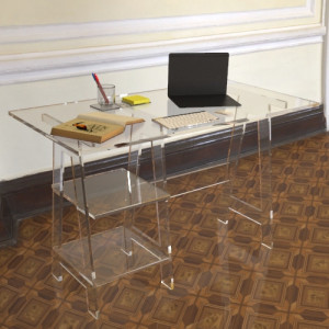 https://www.techni-contact.ovh/ressources/images/produits/merchandising/bureau-transparent-en-plexiglas-19492445-1.jpg - Plexiglas épais 1.5 cm - Dimensions: 120/60 cm
- Hauteur 74.5 cm