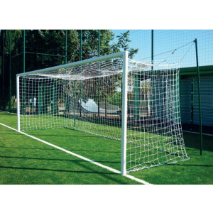 Buts de football acier à sceller - 8 ou 11 joueurs - Acier galvanisé plastifié Ø 102 mm