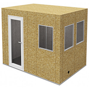 https://www.techni-contact.ovh/ressources/images/produits/merchandising/cabine-acoustique-74459822-1.jpg - Revêtement extérieur en OSB