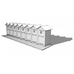 https://www.techni-contact.ovh/ressources/images/produits/merchandising/cabine-de-plage-vestiaire-jumelee-34382323-1.jpg - Cabine vestiaire pour collectivités / Plagiste / Location.