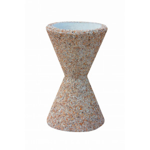 https://www.techni-contact.ovh/ressources/images/produits/merchandising/cendrier-en-beton-sablier-6348904-1.jpg - Diamètres extérieurs : 40 cm - Hauteur : 64 cm - En béton