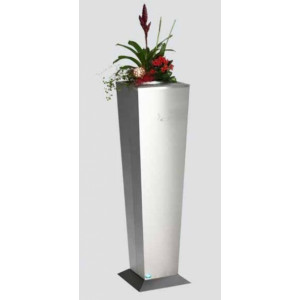 https://www.techni-contact.ovh/ressources/images/produits/merchandising/cendrier-vase-4683852-1.jpg - Dimensions : H.1100 x 310 x 310 mm - Poids: 13 kg