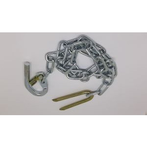 https://www.techni-contact.ovh/ressources/images/produits/merchandising/chaine-de-fermeture-de-porte-grillage-crampon-36823524-1.jpg - Longueur de chaîne : 50 cm - Avec crampon