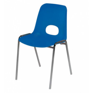 https://www.techni-contact.ovh/ressources/images/produits/merchandising/chaise-coque-ajouree-8109960-1.jpg - Hauteur d'assise : 460 mm - Coque polypropylène pur teinté dans la masse, classée M2