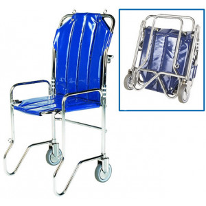 https://www.techni-contact.ovh/ressources/images/produits/merchandising/chaise-d-evacuation-pliable-2-roues-1767801-1.jpg - 2 roues fixes - 1 POIGNÉE CENTRALE - Pliable