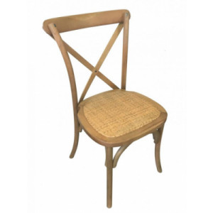 https://www.techni-contact.ovh/ressources/images/produits/merchandising/chaise-de-reception-bistrot-44646273-1.jpg - Hauteur d'assise : 46 cm - Bois de hêtre vernis clair, vernis ou effet vieilli - Empilable