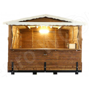 https://www.techni-contact.ovh/ressources/images/produits/merchandising/chalet-de-noel-pliable-13227132-1.jpg - Superficie : 6,90 m2 - Structure bois et métal