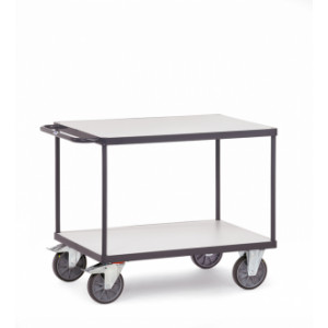 https://www.techni-contact.ovh/ressources/images/produits/merchandising/chariot-antistatique-a-2-plateaux-600-kg-6311257-1.jpg - Charge : 500 - 600 Kg