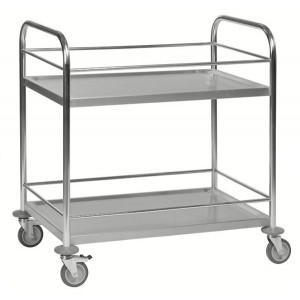 https://www.techni-contact.ovh/ressources/images/produits/merchandising/chariot-de-cuisine-inox-10616437-1.jpg - Dimensions : 910 x 590 x 940 mm - Capacité : 100 Kg