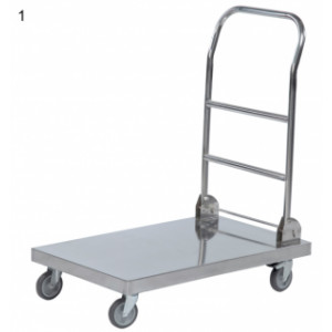 https://www.techni-contact.ovh/ressources/images/produits/merchandising/chariot-de-manutention-en-inox-5289093-1.jpg - Capacité : 100 ou 150 Kg