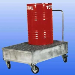 https://www.techni-contact.ovh/ressources/images/produits/merchandising/chariot-de-retention-2-futs-12927560-1.jpg - En acier - Capacité de rétention : 220 litres