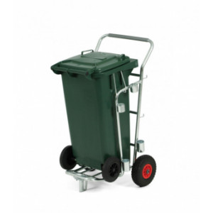 https://www.techni-contact.ovh/ressources/images/produits/merchandising/chariot-de-voirie-porte-poubelle-37631122-1.jpg - Container Poubelle d'une capacité de 120 litres