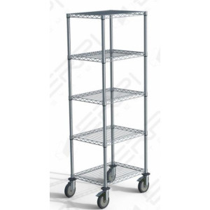 https://www.techni-contact.ovh/ressources/images/produits/merchandising/chariot-etagere-ajustable-6624346-1.jpg - Nombre de plateau : 4, 5 ou 6 plateaux