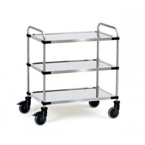 https://www.techni-contact.ovh/ressources/images/produits/merchandising/chariot-inox-a-3-plateaux-4388816-1.jpg - Charge : 150 kg