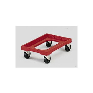 https://www.techni-contact.ovh/ressources/images/produits/merchandising/chariot-porte-bac-normes-europe-600x400-mm-476853-1.jpg - Charge : 250 kg  - Fond : grillagé / ouvert  - Dim. ext. : (L x l x H) 598 x 400 x 182 mm