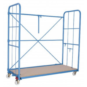 https://www.techni-contact.ovh/ressources/images/produits/merchandising/chariot-pour-meubles-71777697-1.jpg - Capacité de Charge : 600 kg – Pliable - Bleu RAL 5012
