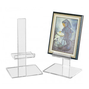 https://www.techni-contact.ovh/ressources/images/produits/merchandising/chevalet-a-tableaux-30-x-24-cm-15078249-1.jpg - Plexiglas épaisseur 10 mm - Base 30/24 cm - Réglable en hauteur