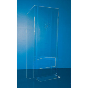 https://www.techni-contact.ovh/ressources/images/produits/merchandising/cloison-de-protection-debout-76221713-1.jpg - Plexiglas cristal épaisseur 4 mm - Largeur 53 cm - Hauteur 100 cm - Poids : 4 Kg