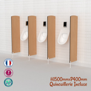 https://www.techni-contact.ovh/ressources/images/produits/merchandising/cloisons-urinoir-adulte-sur-pied-hauteur-1500mm-cloison-de-toilette-pour-ecran-d-urinoir-separateur-d-urinoir-pour-ecran-de-separation-de-toilette-hydrofuge-antibacterien-45457636-1.jpg - Offrez à vos espaces sanitaires une séparation fonctionnelle et élégante avec nos Cloisons Urinoir Adulte H1500mm. Fabriquées avec soin à partir de stratifié massif de bonne qualité.