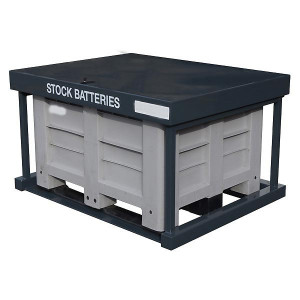 https://www.techni-contact.ovh/ressources/images/produits/merchandising/collecteur-de-batteries-usagees-15485841-1.jpg - Capacité de stockage : 60 batteries env. 600 litres