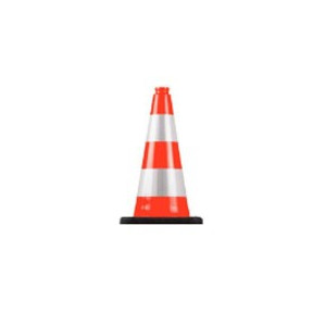 https://www.techni-contact.ovh/ressources/images/produits/merchandising/cones-de-signalisation-aeroportuaire-74716949-1.jpg - Cônes à bandes réfléchissantes pour balisage