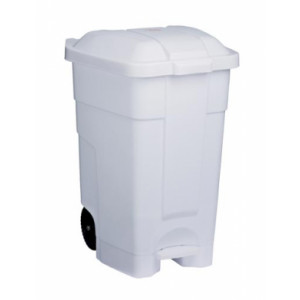 https://www.techni-contact.ovh/ressources/images/produits/merchandising/conteneur-a-dechet-roulant-a-pedale-haccp-70l-23174471-1.jpg - Capacité : 70 L - Polypropylène - Conforme à la méthode HACCP