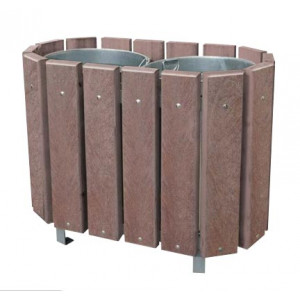 https://www.techni-contact.ovh/ressources/images/produits/merchandising/corbeille-double-flux-plastique-recycle-tri-selectif-a-sceller-17447516-1.jpg - Capacité : 2 x 48 L - Plastique recyclé - À sceller