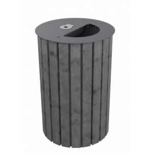 https://www.techni-contact.ovh/ressources/images/produits/merchandising/corbeille-en-plastique-recycle-couvercle-en-acier-80-l-avec-cendrier-a-cheviller-o510-x-h787-mm-anthracite-45871448-1.jpg - 80 L – A sceller – Ø.510 x H.787 mm - Anthracite