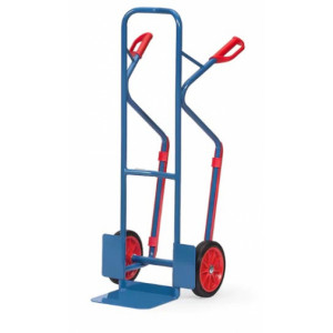 https://www.techni-contact.ovh/ressources/images/produits/merchandising/diable-de-manutention-acier-16006993-1.jpg - Charge : 300 Kg - Hauteur : 1300 mm - Roues : caoutchouc, gonflables ou increvables